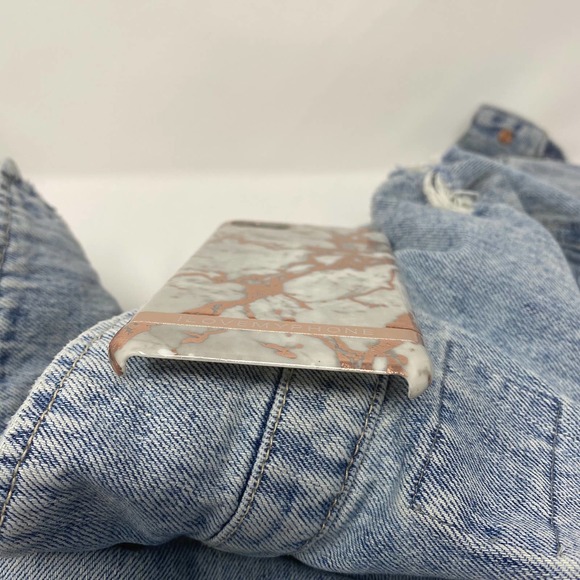 iPhone 6s Plus Case Gold Marble Print Cover NEW - Picture 5 of 7